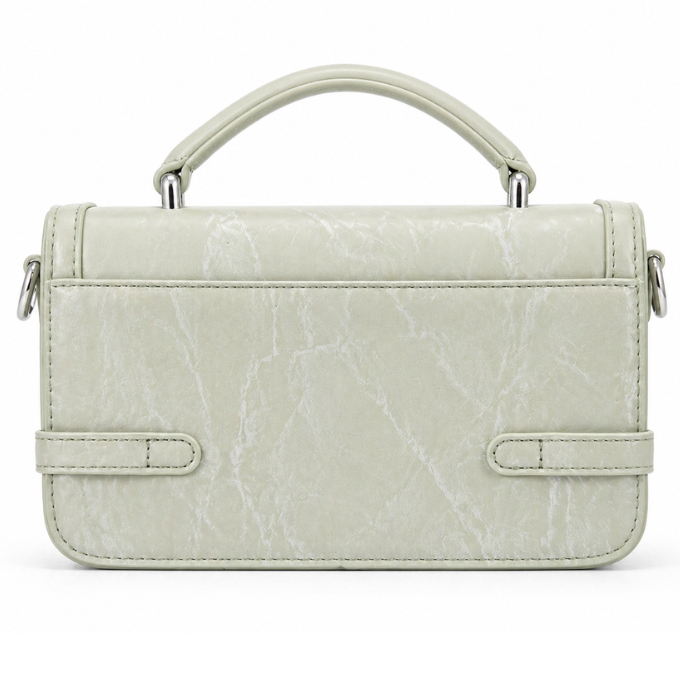 Elegant Mini Satchel Handbag with Strap
