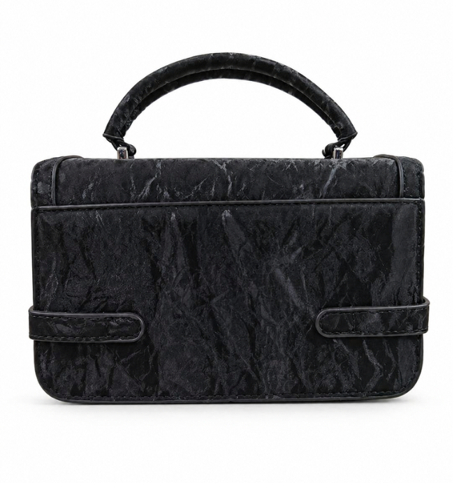 Elegant Mini Satchel Handbag with Strap