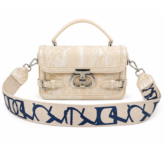 Elegant Mini Satchel Handbag with Strap