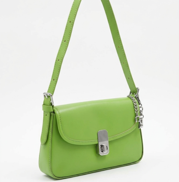 Chic Lime Green Sling Bag