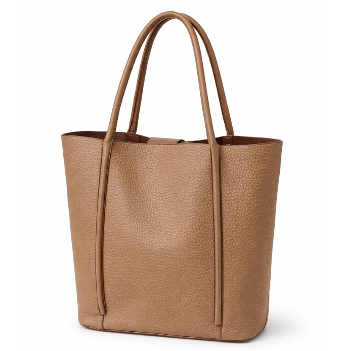 Women’s Dual Tone Tote Bag – Sage Grey & Light Grey Shoulder Tote