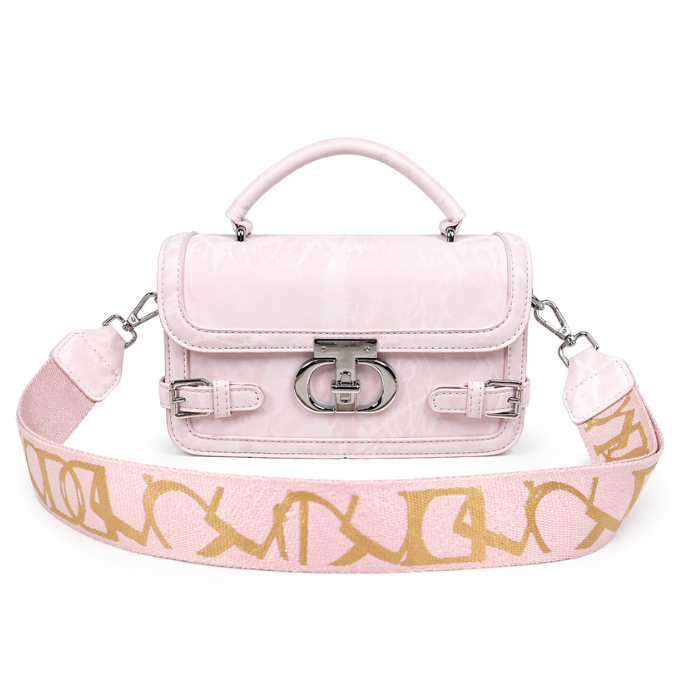 Elegant Mini Satchel Handbag with Strap