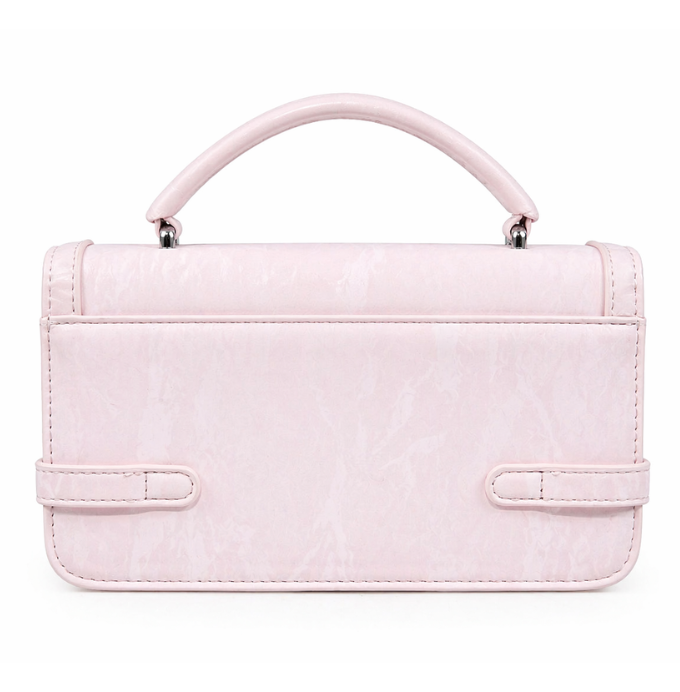 Elegant Mini Satchel Handbag with Strap