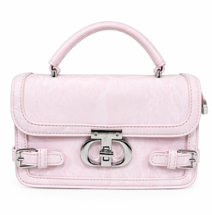 Elegant Mini Satchel Handbag with Strap