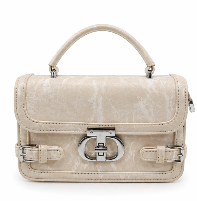 Elegant Mini Satchel Handbag with Strap