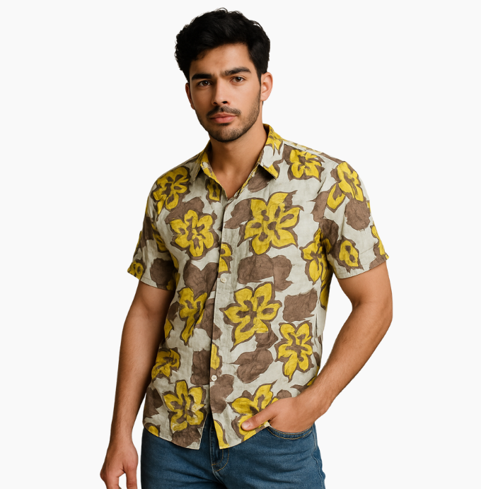 Tropical Sunburst Shirt